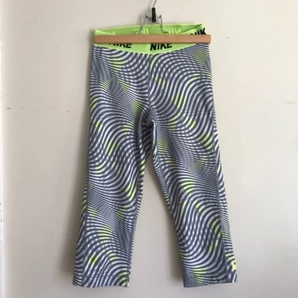 Nike Neon Abstract Capri